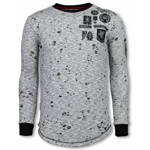Local Fanatic Longfit embroidery sweater patches