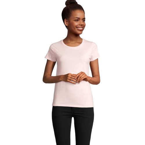 SOLS Dames/Dames Crusader Polycotton T-Shirt (Roze Heide)