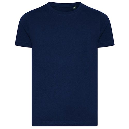 Ecologie Kinderen/Kinderen Cascades Effen Biologisch T-shirt (Marine)