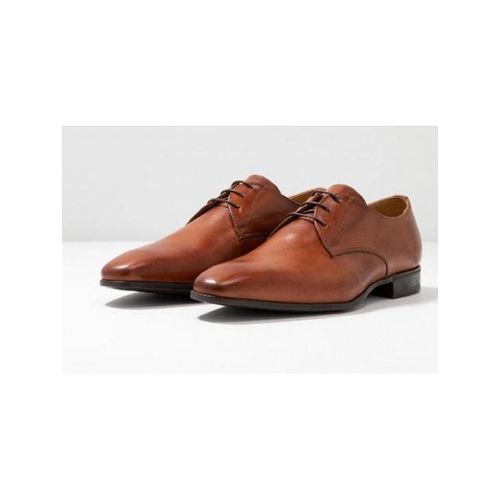 Giorgio 46998 Bruin kleurige leren veterschoen (05/Cognac)