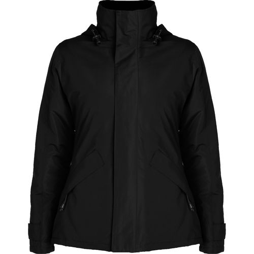 Roly Dames/Dames Europa Slim Parka (Zwart)