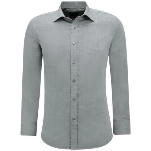 Gentile Bellini Oxford lange mouw effen