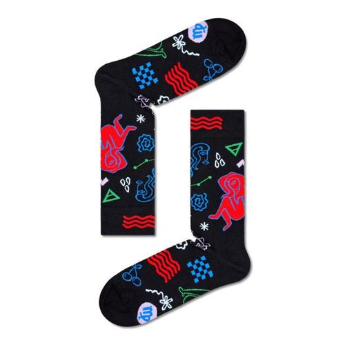 Happy Socks virgo sterrenbeeld maagd blauw