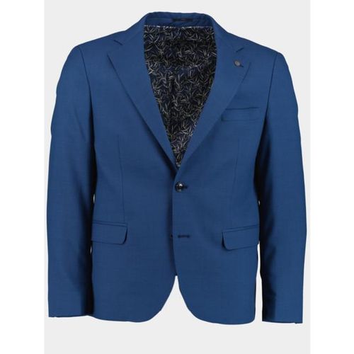 Bos Bright Blue Kostuum modern fit kostuum 2-delig 11649/blue