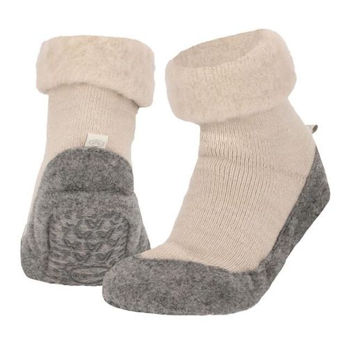 Apollo Dames / heren pantoffels slofsok antislip wol
