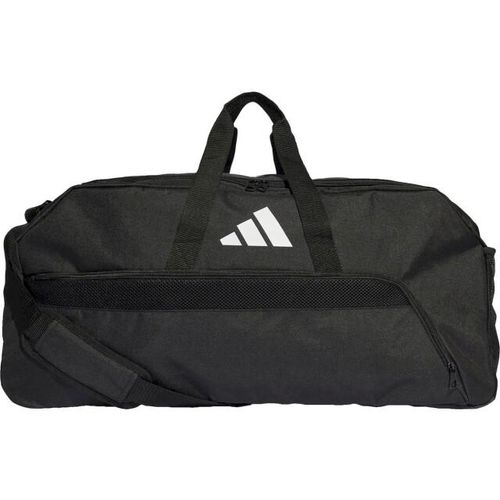 Adidas tiro l duffle l voetbaltas zwart-wit