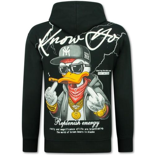 True Rise Oversized hoodie met capuchon gangster