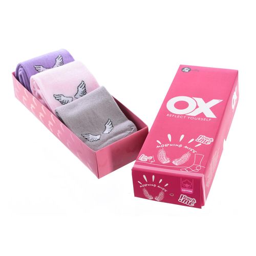 Set van 6 lage sokken OX met frisse geuren