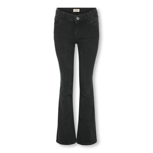 Only Kogblush mid flared dnm dia1099 black denim