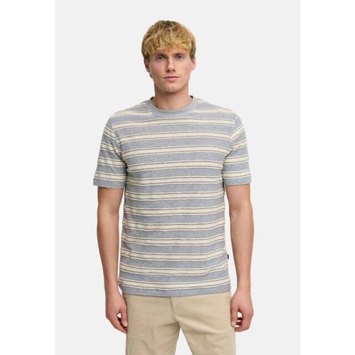 Kronstadt Po30438 ks40025 ksborden t-shirt lt grey mix