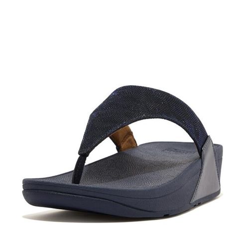 FitFlop Lulu toe post geo glitz