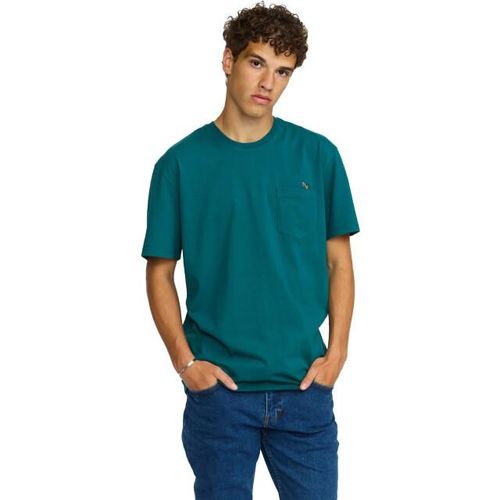 Revolution Application t-shirt dark petrol