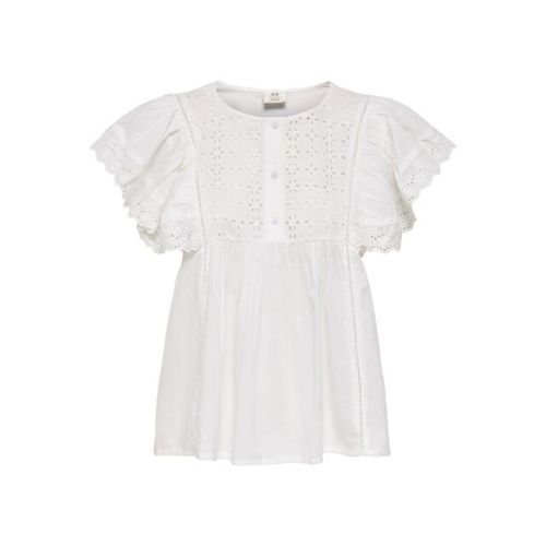 Jacqueline de Yong Jdysigga ss top wvn off-white