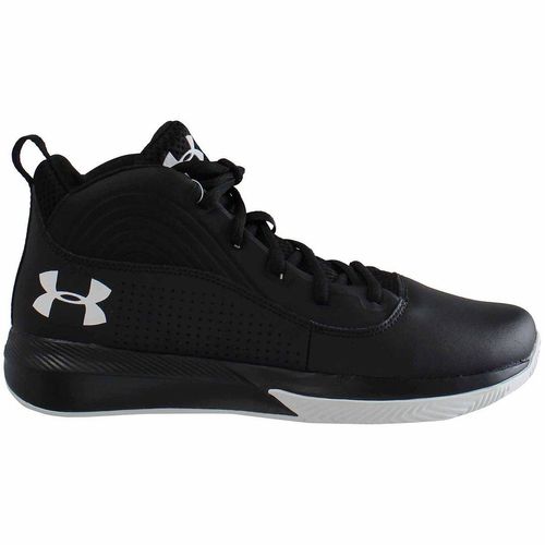 Under Armour GS Lockdown 4-BLK Zwarte kinderschoenen
