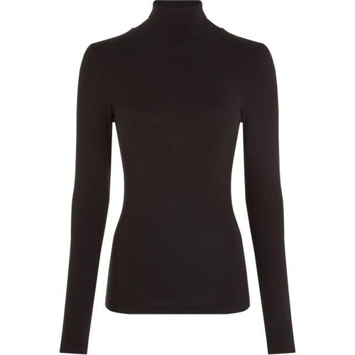 King Louie Rollneck top uni rib