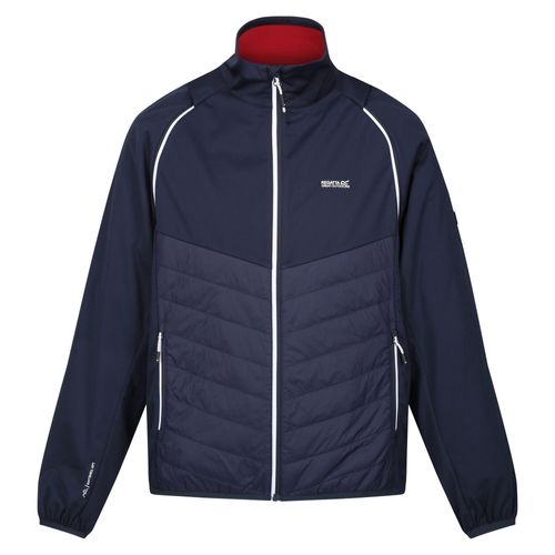 Regatta Heren Steren Hybride Zachte Shell Jas (Marine/gevaarlijk rood)
