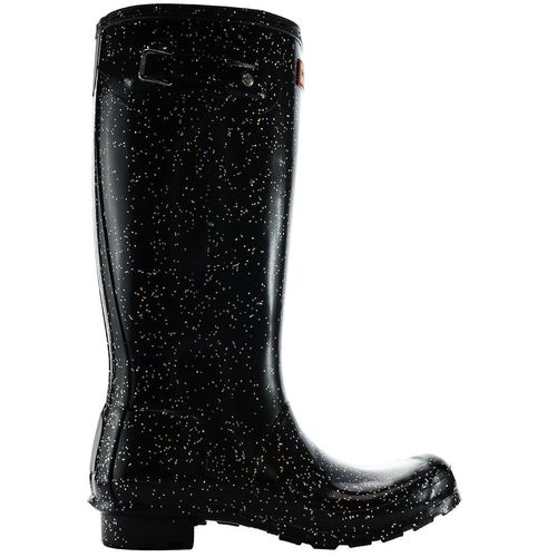 Hunter Reuze Glitter Kinder Zwart Laarzen