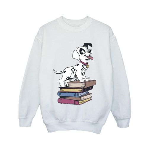 Disney Jongens Sweatshirt met 101 Dalmatiërs Boeken (Wit)