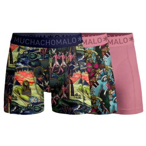 Muchachomalo Men 3-pack boxer shorts ancient civilizations