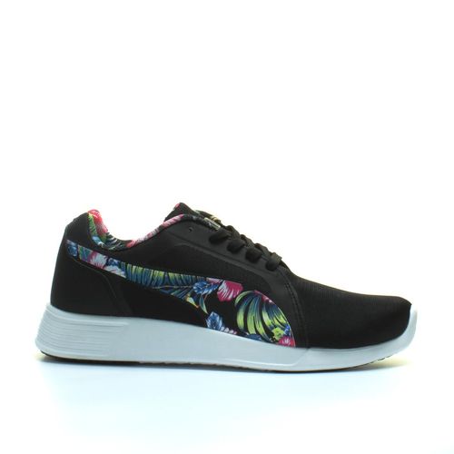 Puma ST Trainer Evo Grafic Zwart Bloemen Lace Up Heren Hardlooptrainers 362212 01