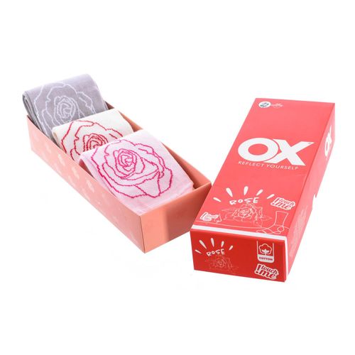 Set van 6 lage sokken OX met frisse geuren