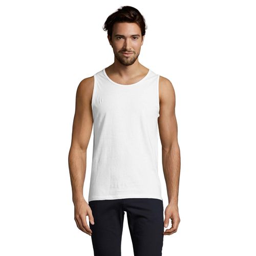 SOLS Heren Justin Tank Top (Wit)