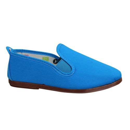 Flossy Pamplona Kinder Blauwe Plimsolls