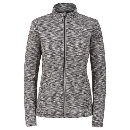 Trespass - Dames Indira Lange Mouwen Full Zip Sporttop (Grijs)