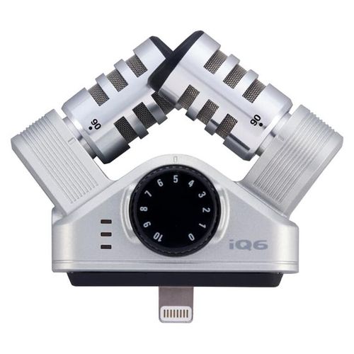 Zoom iQ6 XY XY Stereo Mikrofon für iPhone und iPad