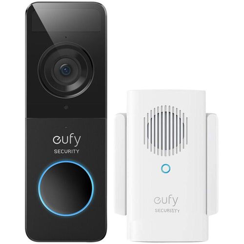 eufy 1080p Video-Türklingel mit Akku schwarz