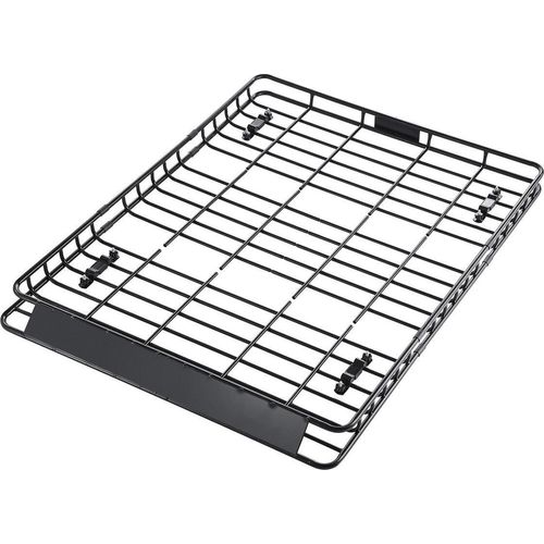Dachträger-Gepäckkorb 64 x 50 x 4,1 Zoll Gepäcknetz für Autodach