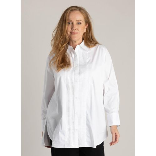 YEST CURVE Hadriana Tops Off White