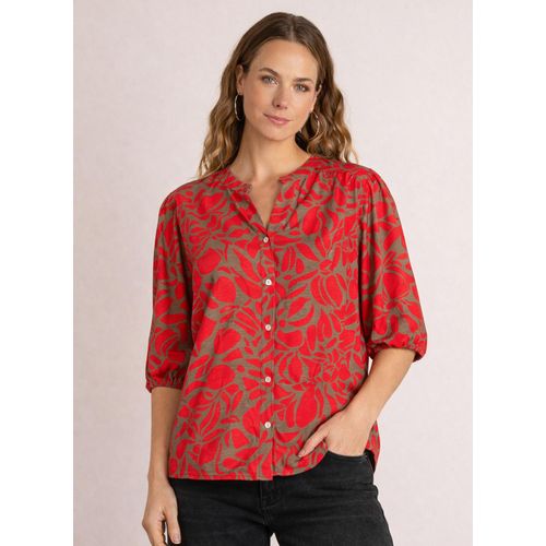 IVY BEAU Semya Tops - Red/Multi-Colour