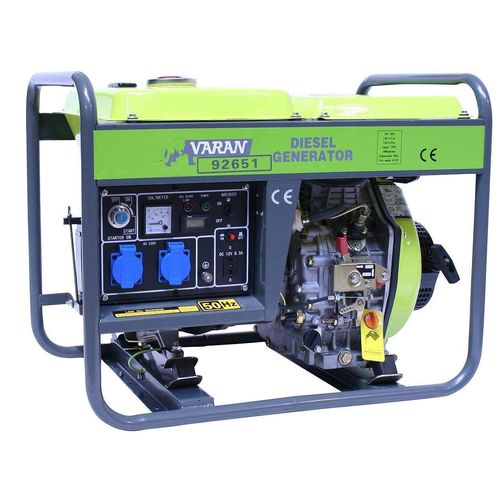Varan Motors - 92651 GENERATOR STROMERZEUGER STROMAGGREGAT NOTSTROMAGGREGAT 3,3kW 230V+12V DIESEL