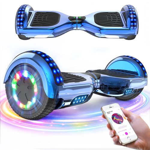 GeekMe Hoverboard 6,5 Zoll Hoverboard Kinder Starker Dual Motor,Bluetooth Lautsprecher,LED,Hoverboards für Kinder und Jugendliche