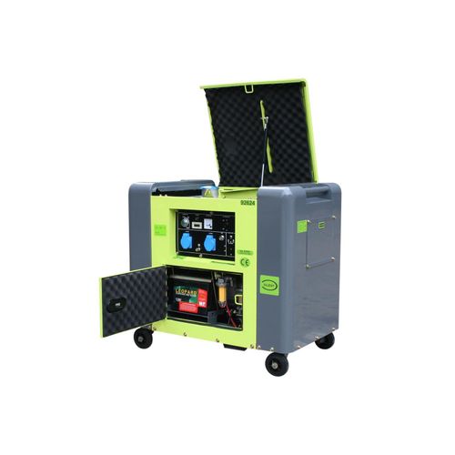 Varan Motors - 92624-ATS Diesel Stromerzeuger 5.5KW 230V + Elektrostarter ATS