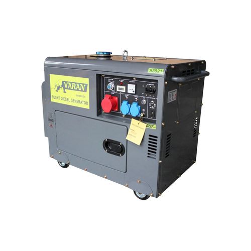 Varan Motors - 92621 NOTSTROMAGGREGAT GENERATOR STROMAGGREGAT SCHALLISOLIERT 5,5kVA 400V+230V DIESEL