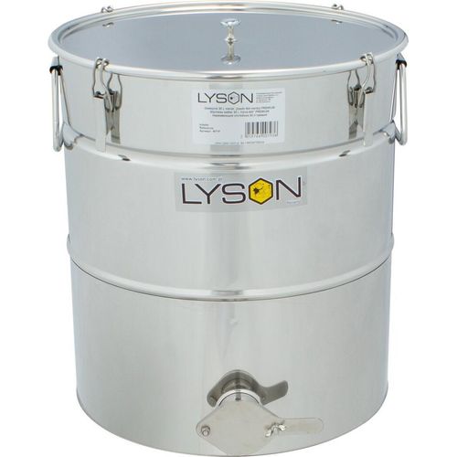 LYSON Honigabfüller Honigeimer Abfüllkübel Abfüllbehälter für Honig Absetzbehälter 30l (ca. 40 kg)