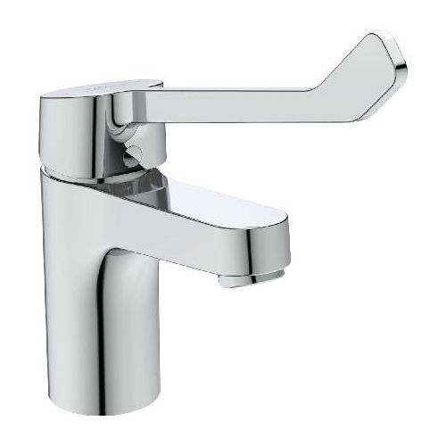 Ideal Standard Cerabase - Waschtischarmatur mit medizinischem Hebel, mit Ablauf, Chrom BD061AA