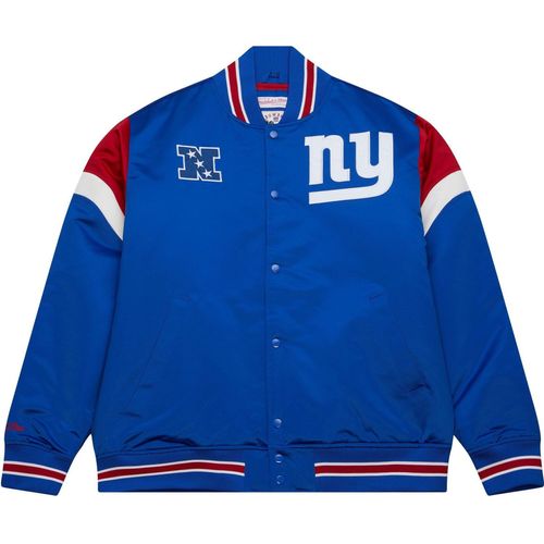 M&N Heavyweight Satin Jacke NFL New York Giants - L