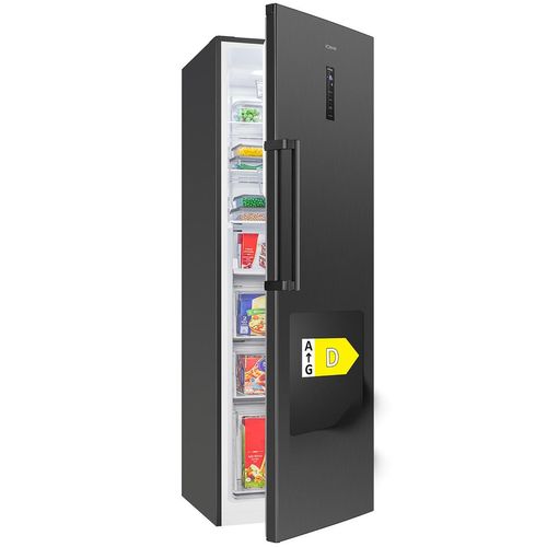 Bomann® Gefrierschrank Nofrost | | 185cm | MultiAirflow | Total NoFrost | Tiefkühlschrank | 274L | GS 7371 inox