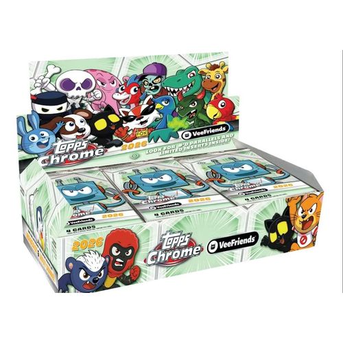 2026 Topps Chrome VeeFriends Hobby Box – Sealed | Gary Vee | Refractors | NEU