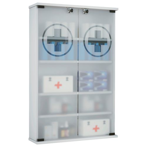 Medizinschrank Janula Weiß