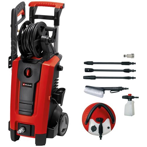 Hochdruckreiniger EINHELL "TE-HP 170", rot (rot, schwarz), B:36,4cm H:88,6cm L:38,8cm, Hochdruckreiniger