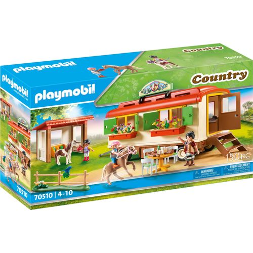 PLAYMOBIL Country 70510 Ponycamp-Übernachtungswagen