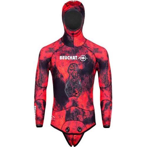 Beuchat Redrock Speerfischjacke 5 Mm Rot L Herren Rot L