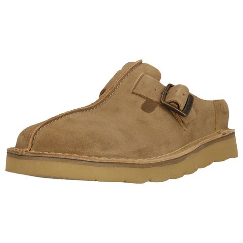 CLARKS Mules Solsbury Mule im superbequemen Design mit leichter Sohle 5232 Dark Sand Suede 46