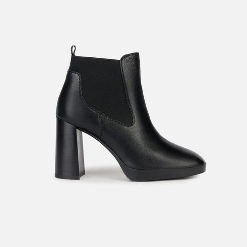 Geox Schwarze Damen-Ankle-Boots von Teulada 39,5