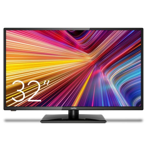 Cello 32 Full‑HD LED Monitor (M3220 v2), 60Hz, 9.5ms, Low Blue Light, Flicker‑Free, HDMI & VGA, VESA 100×100, 16.7 Mio. Farben