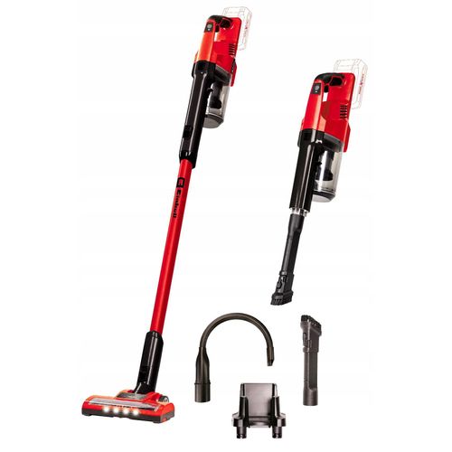 EINHELL 2-in-1-Akku-Handstaubsauger für den Haushalt mit LED-Beleuchtung, zwei Betriebsmodi und Filter